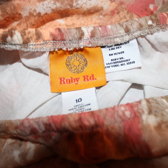 Ruby Rd. Pleated Full Broomstick Skirt - Picture 5 of 5